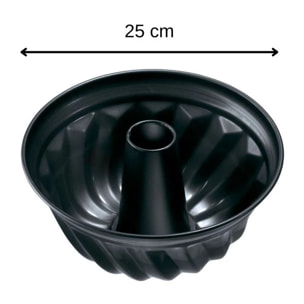 Moule à kouglof 25 cm Zenker Black Metallic