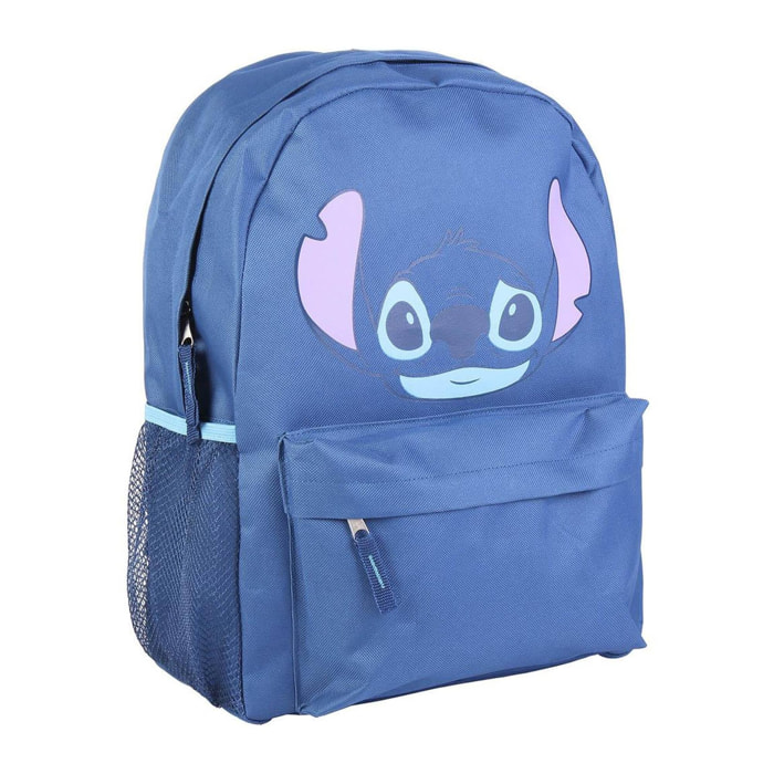 Mochila escolar de stitch idónea para adolescentes con 2 compartimentos, espalda ergonómica y asas ajustables acolchadas