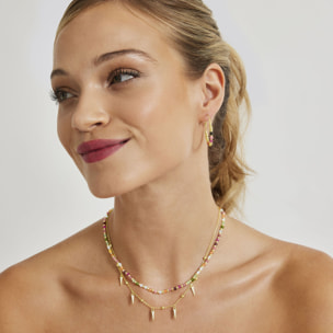 Collar Dirrim acabado oro amarillo 18k