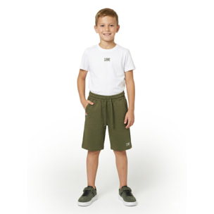 Conjunto básico de camiseta y bermudas para niños