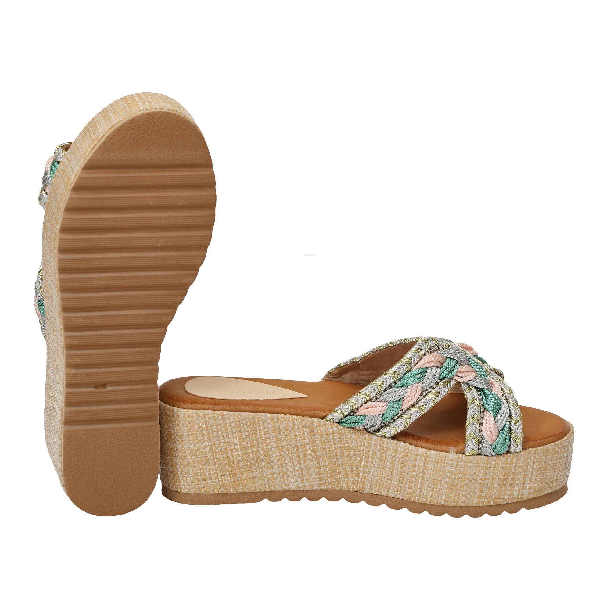 Ciabatta - tacco 6,5 cm - plateaux 4,0 cm