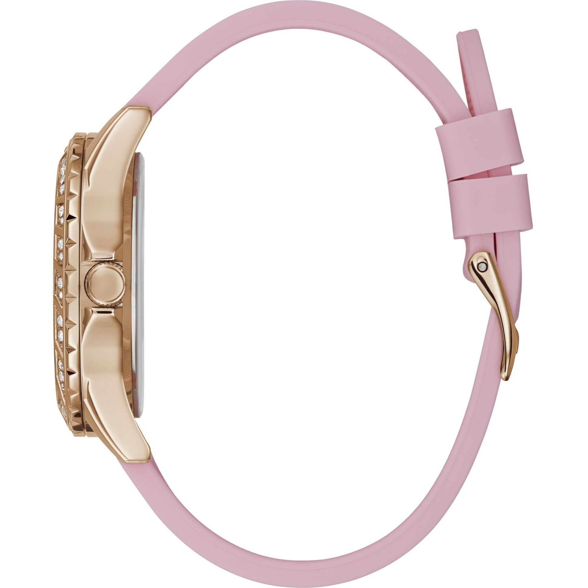 Guess Reloj Analógico De Cuarzo Sparkling Pink
