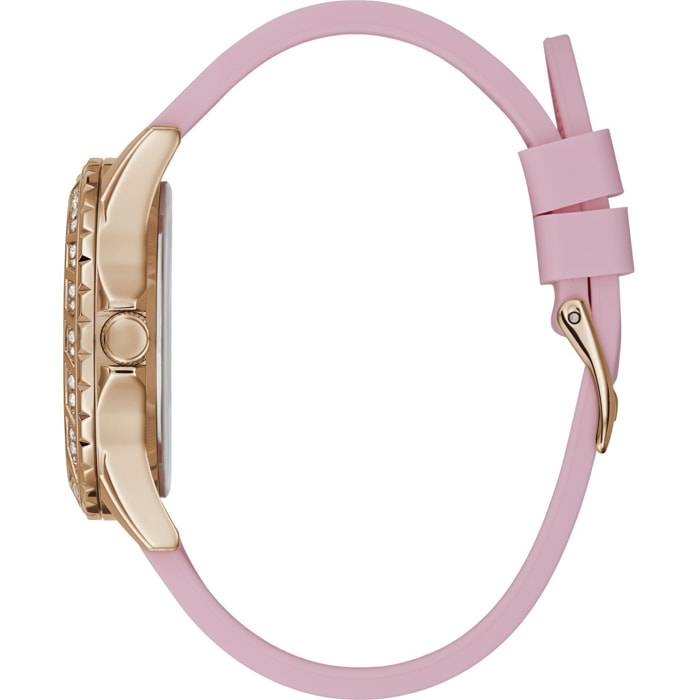 Guess Reloj Analógico De Cuarzo Sparkling Pink