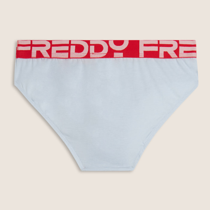 Slip Uomo con Elastico Jacquard Colorato e Maxi Logo