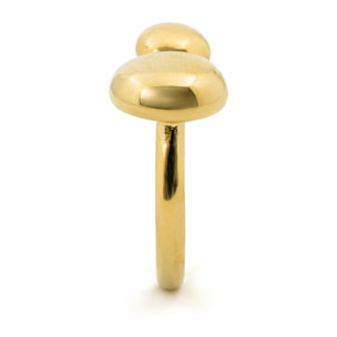 Anillo Pazai acabado oro amarillo 18k