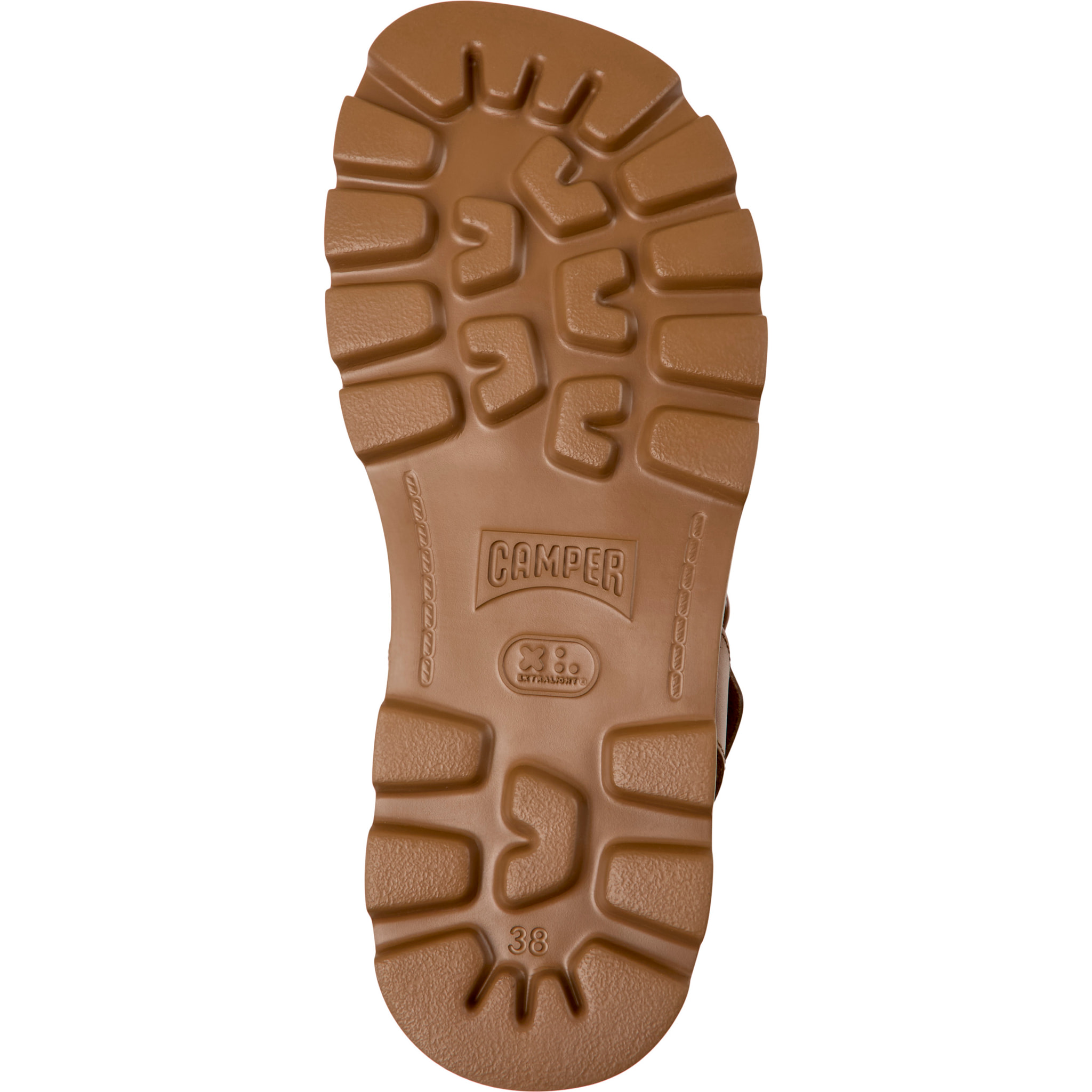 Sandali - CAMPER Brutus Sandal - Marrone - Pelle liscia