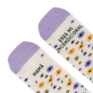 Calcetines "Mamá eres mi incondicional"