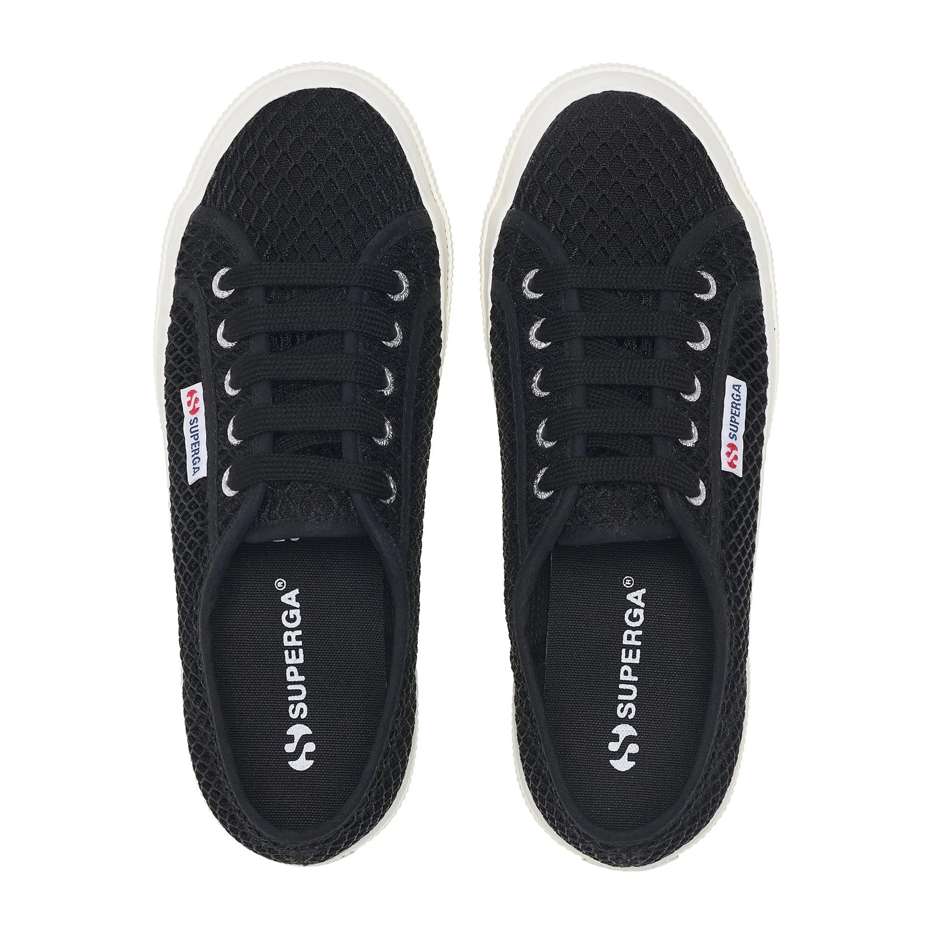 Le Superga Donna Nero 2750 Mesh