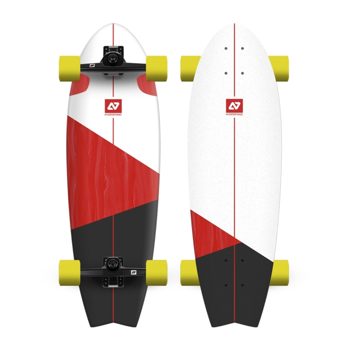 Surfskate Hydroponic FISH 31,5" Vortex Black/Red
