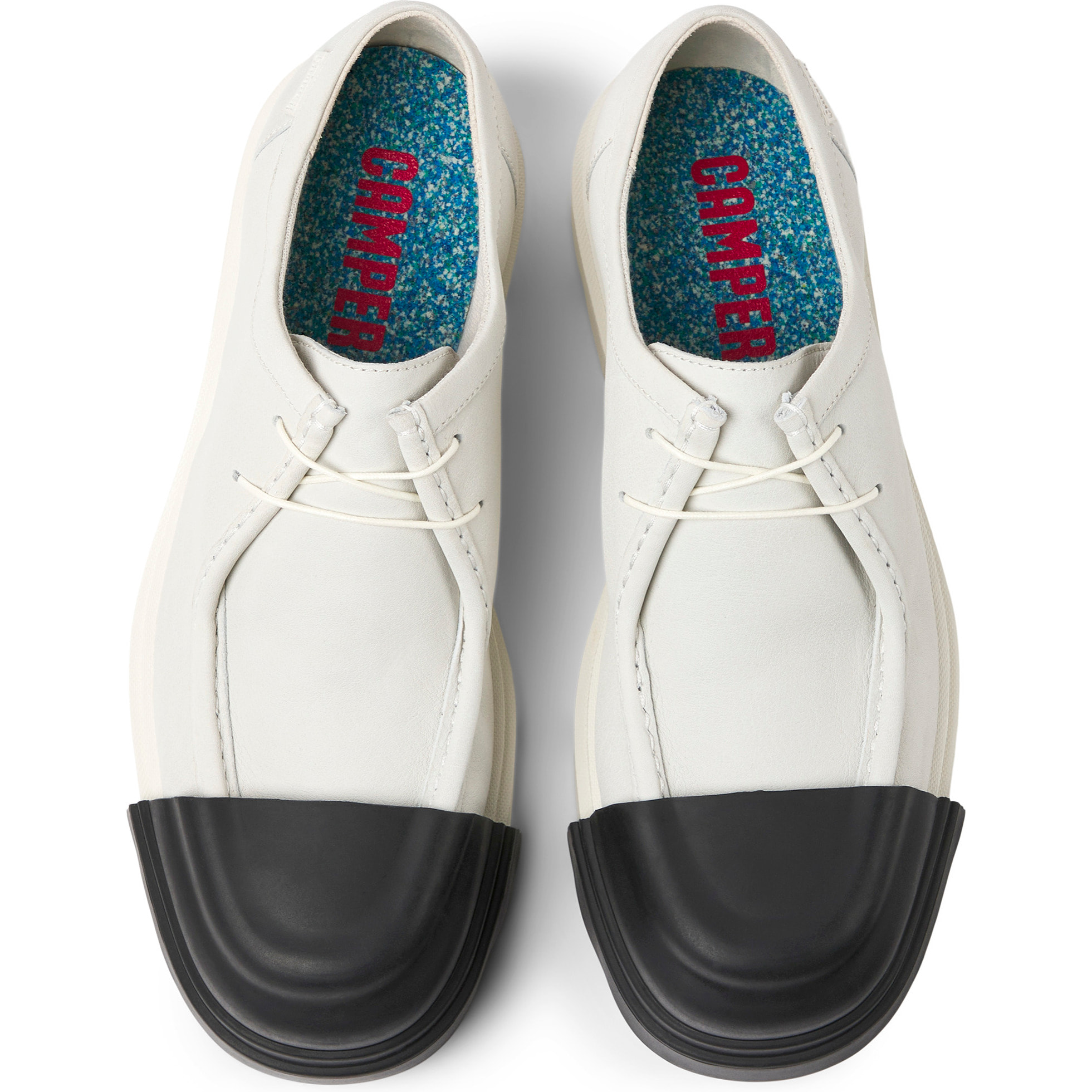 CAMPER Junction -Zapatos de cordones Hombre Blanco