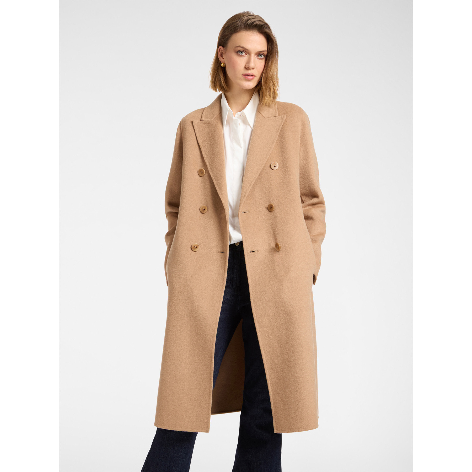 Elena Mirò - Cappotto doppiopetto - Beige