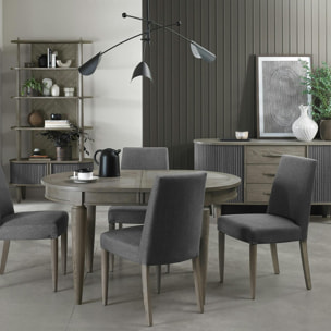 Table extensible 140/185 cm moderne HOUSTON