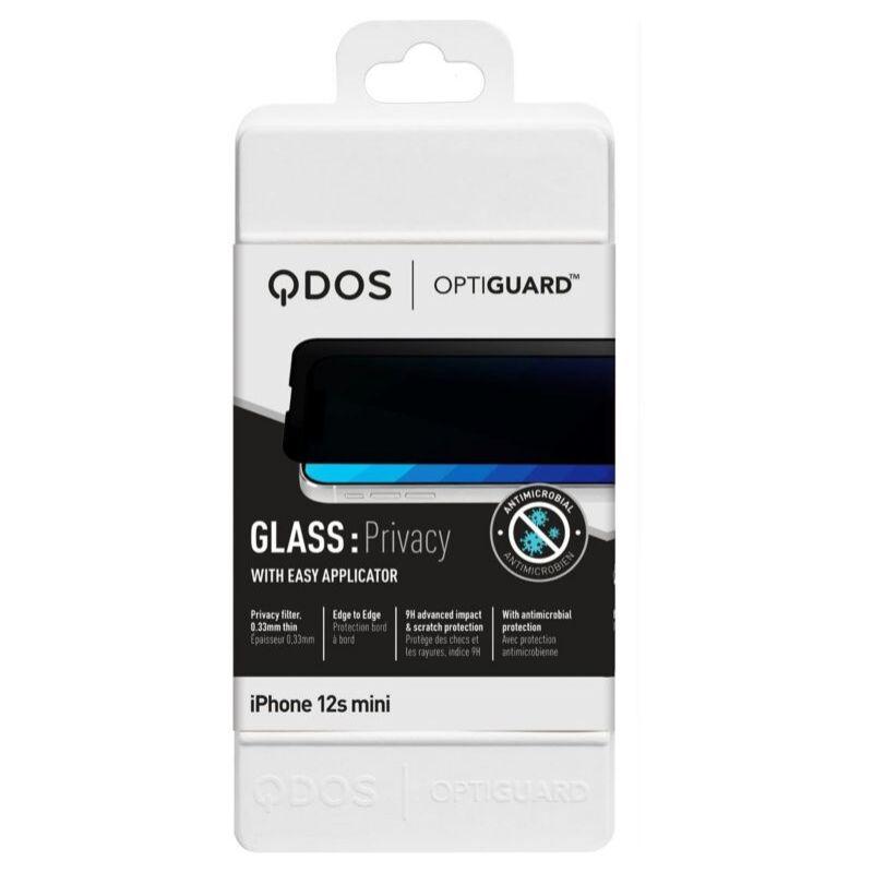 QDOS OptiGuard Glass Protect para iPhone 13 Mini
