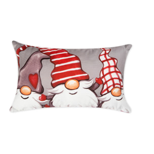 Cuscino arredo Excelsa – Gnomo, Cotone e poliestere multicolore