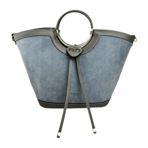 Bolso Hobo Cheval Firenze Clara Mini F/W Gris