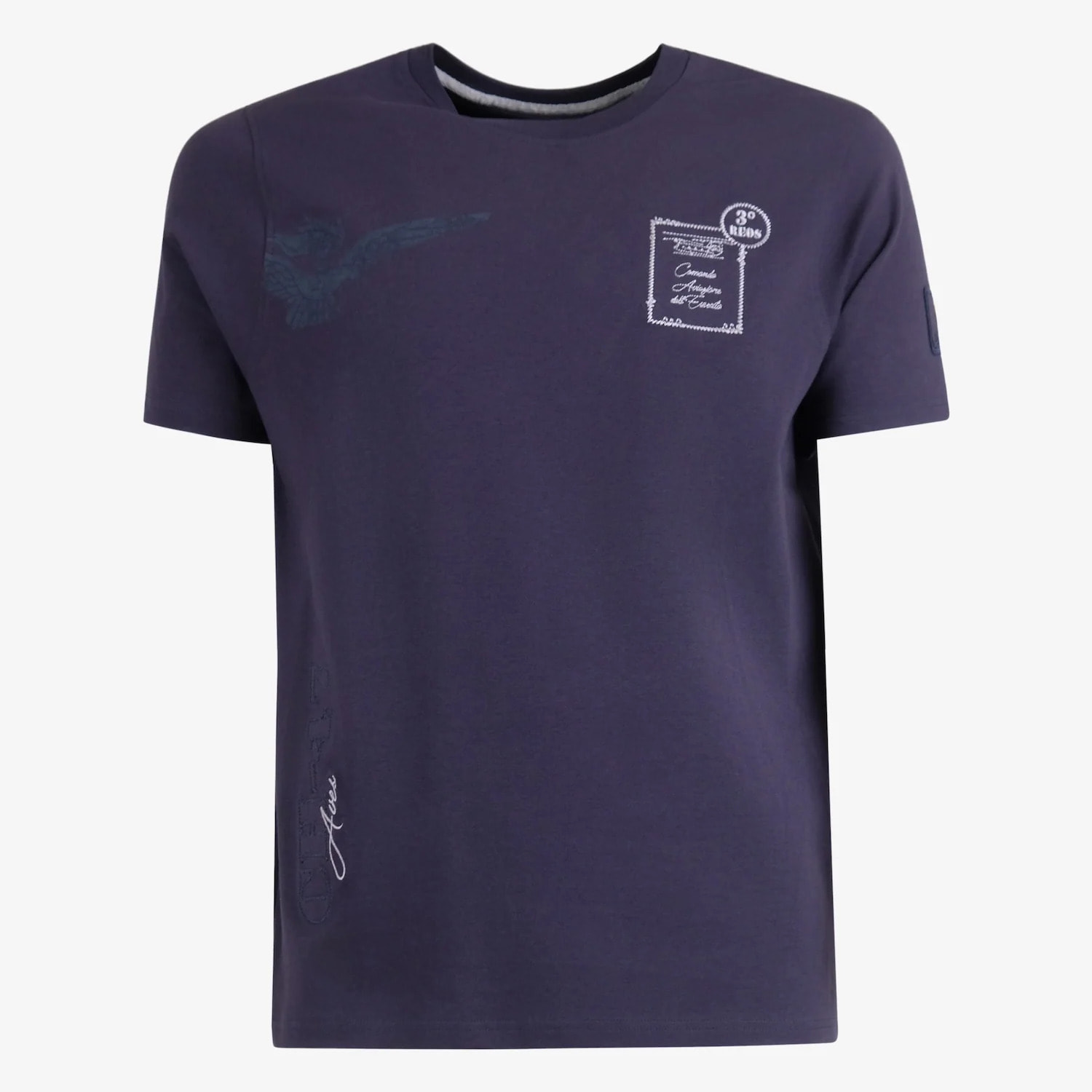 T-shirt Esercito a maniche corte blu uomo