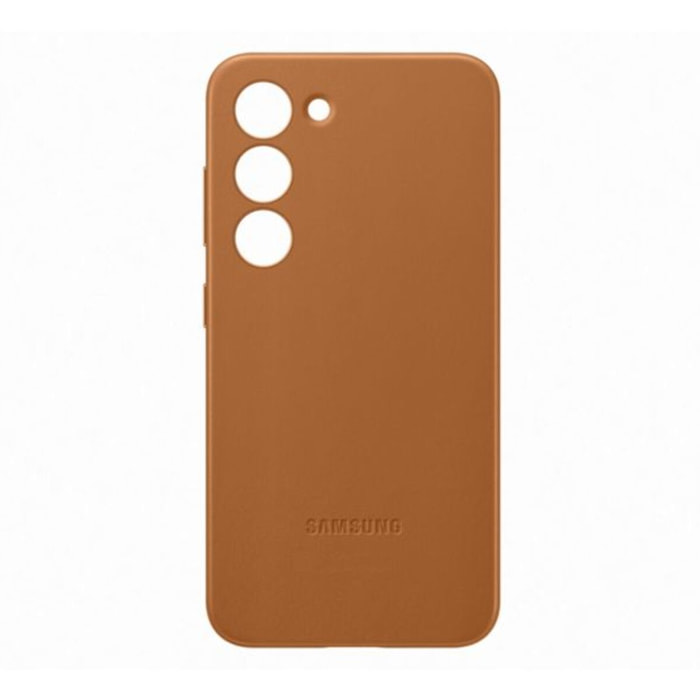 Coque SAMSUNG S23 cuir Camel