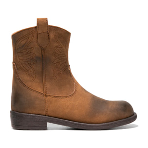 Botines de Niña Cowboy Camel