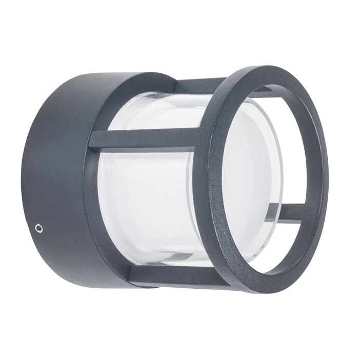 Forlight One apliquie exterior redondo en color negro