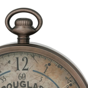 Horloge Awa marron D27cm