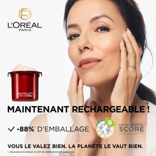 L'Oréal Paris Laser Recharge Soin Anti-Âge Jour à l'Acide Hyaluronique, Pro-Rétinol et Vitamine C 50ml