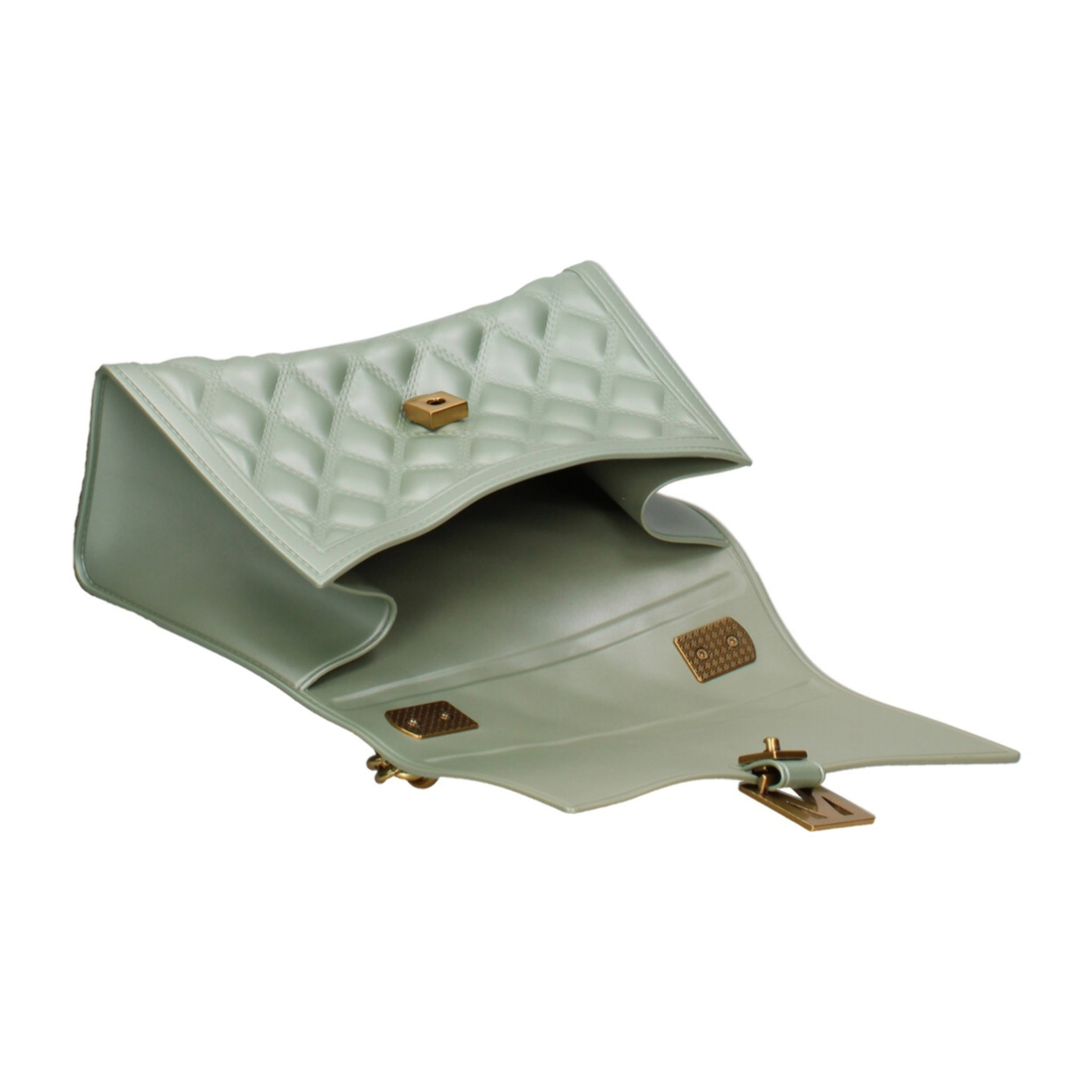 Borsa a mano da donna - Modello False - 100% gomma - 14.5 x 23.5 x 9.5 cm