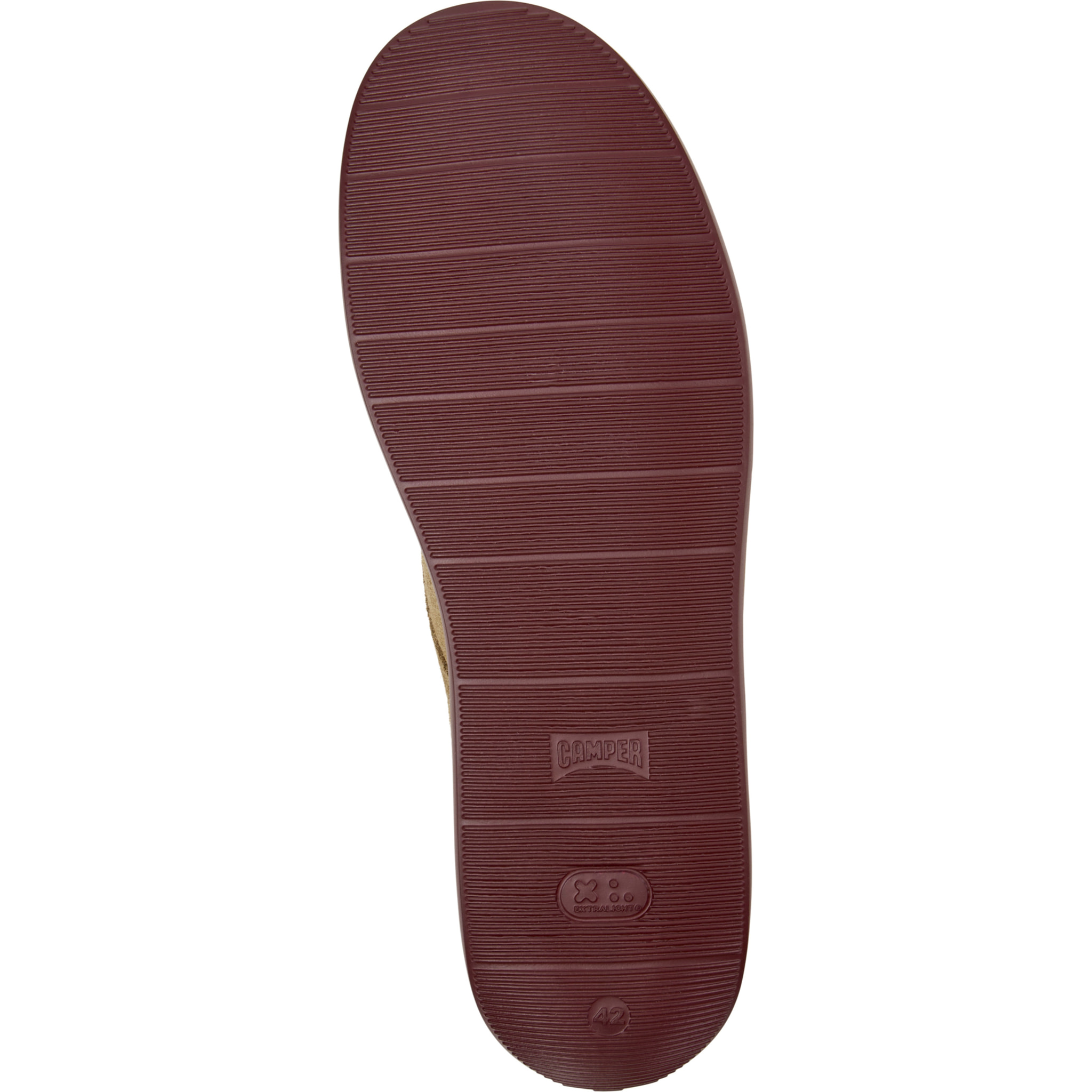 Zapatos de cordones - CAMPER Wagon - Marron - Cuero de gamuza