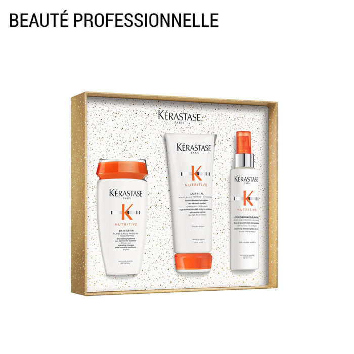 Nutritive - Coffret Bain Satin 250 ml + 2 Produits