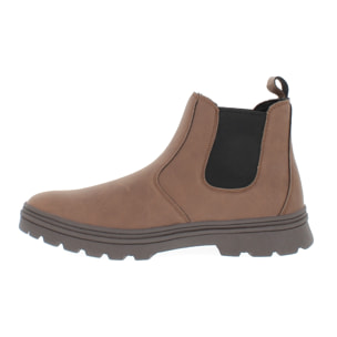 Armata di Mare Scarpe Uomo Stivaletti Chelsea Boots con Soletta Rimovibile in Memory Foam AMU W23L463 Cognac