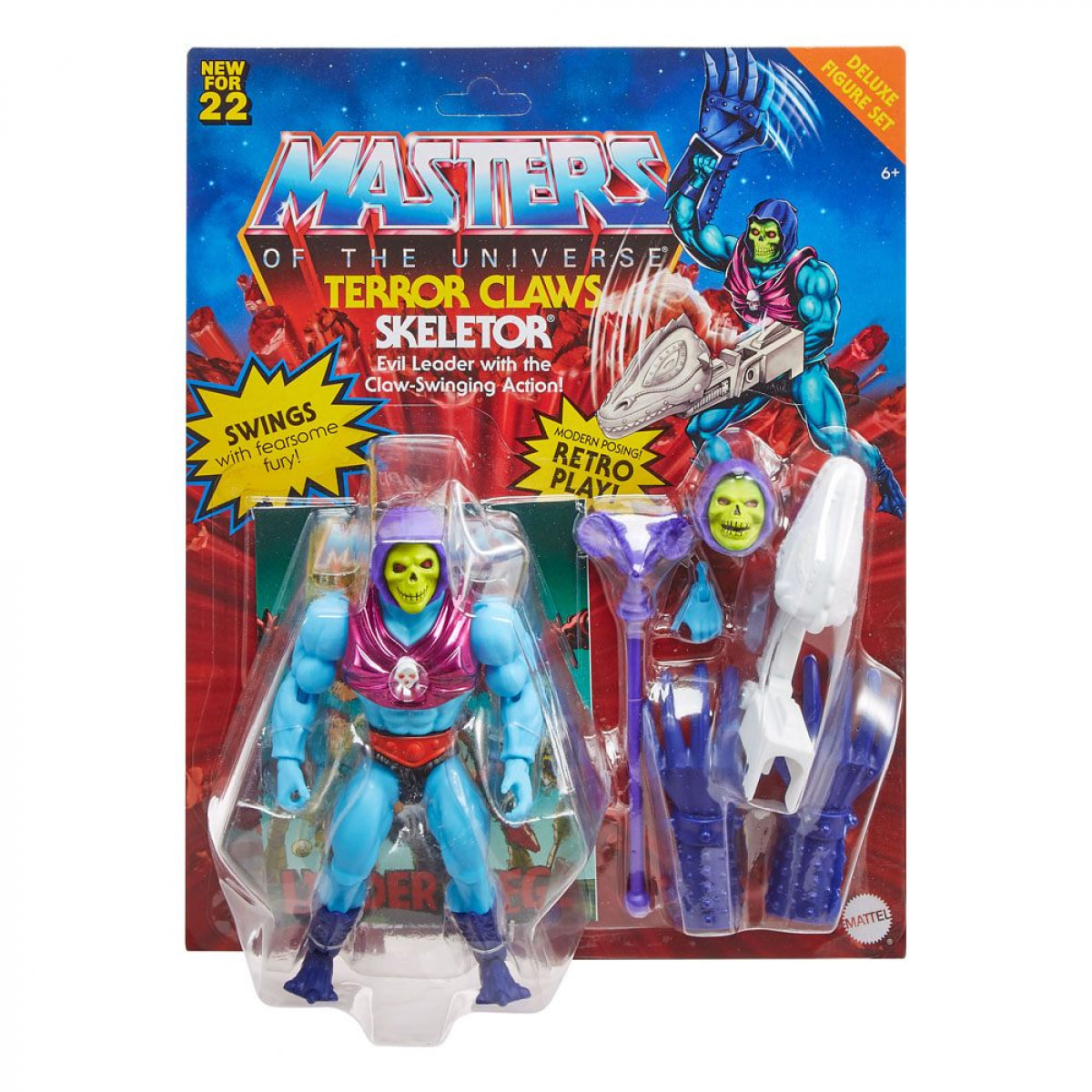 Masters of the Universe Skeletor Flying Fist figure 14cm