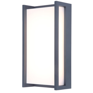 Applique murale secteur QUBO GREY LED H2