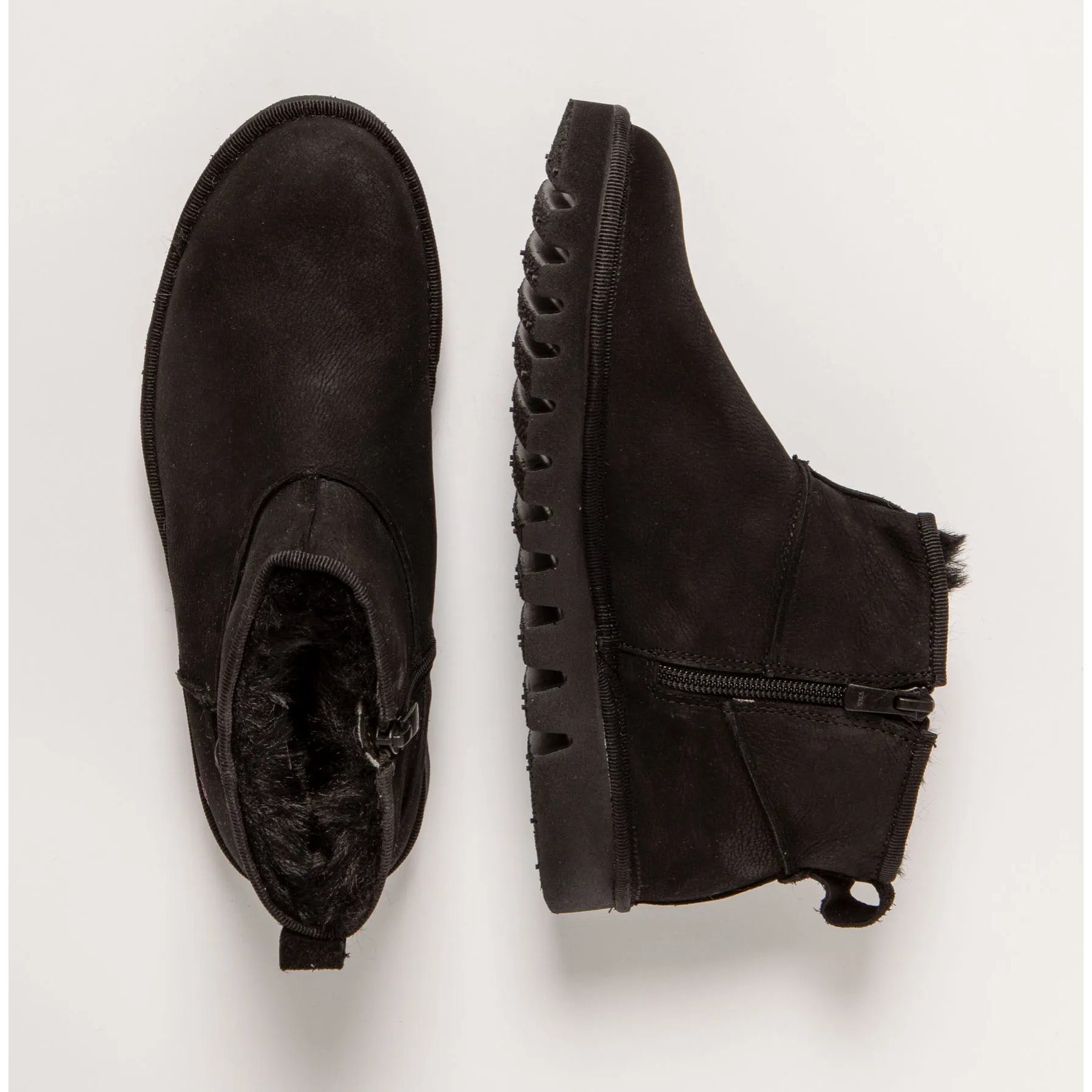 Botines 1597 NOBUCK BLACK/ ONTARIO color Black