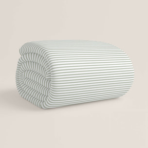 Cool Kids - Colcha Bouti Estampada - Reversible - Infantil - 100% Algodón - Cuna - Ocean Life