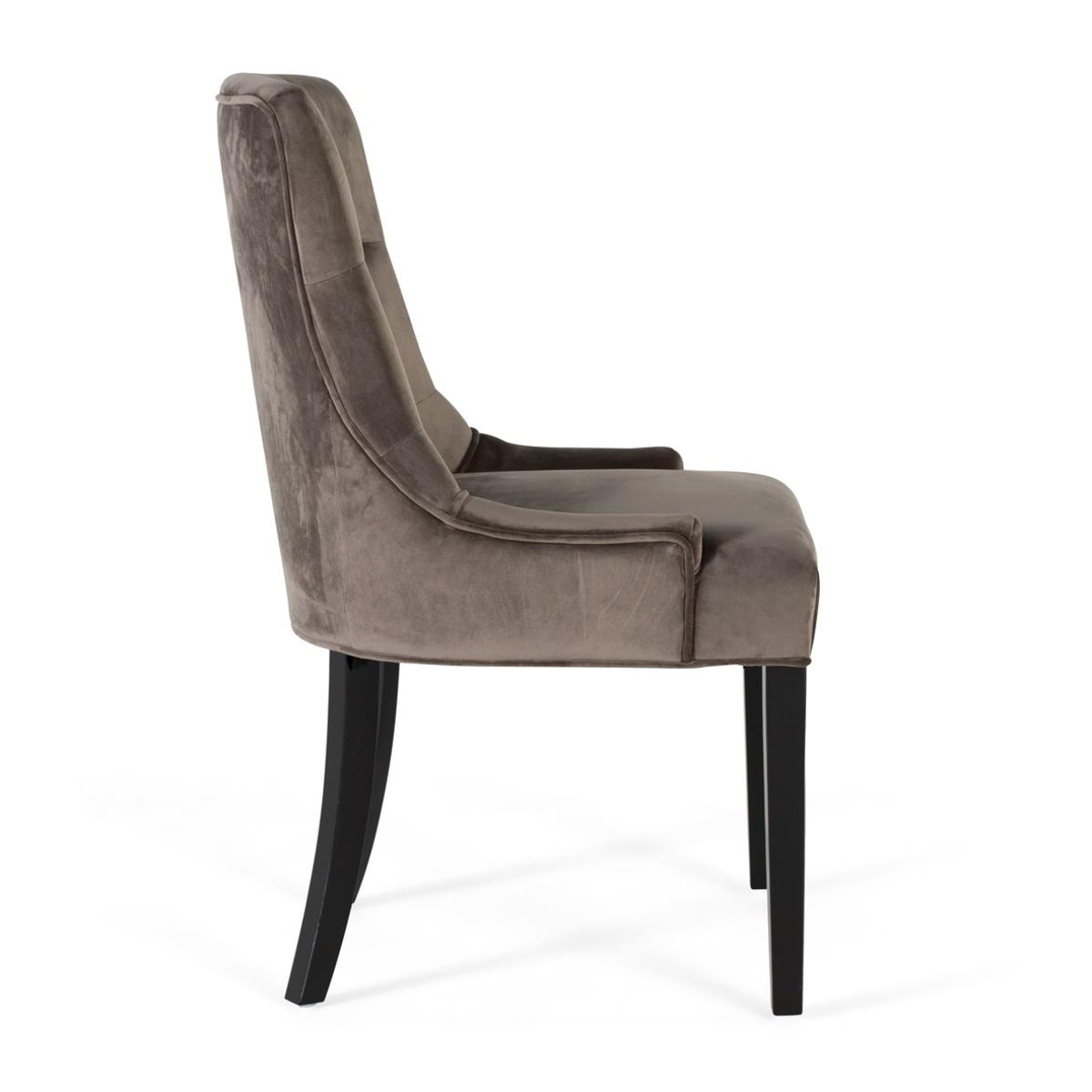 Silla de Terciopelo 57 Cm Estilo Moderno Contemporáneo