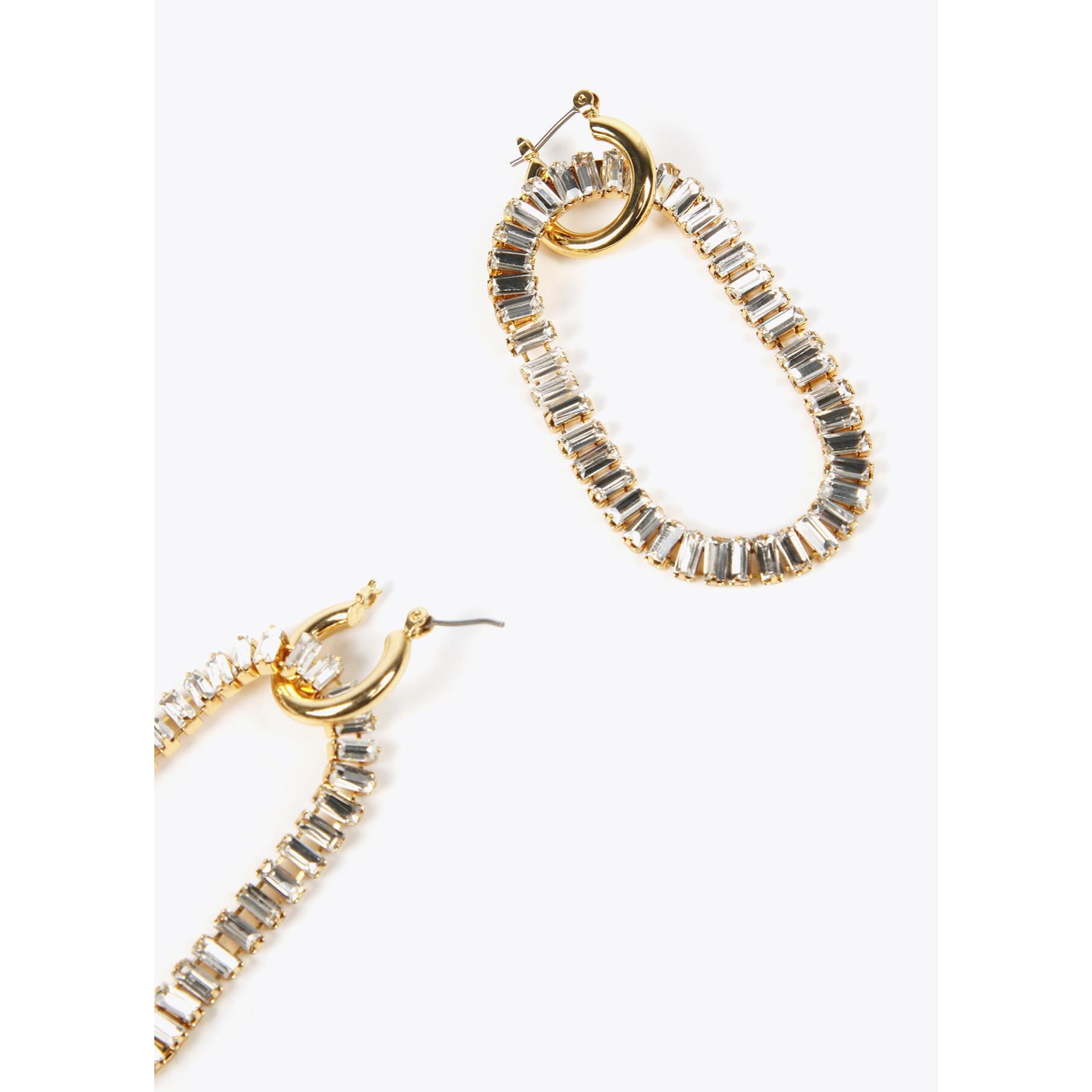 Orecchini multi-pietre brillanti