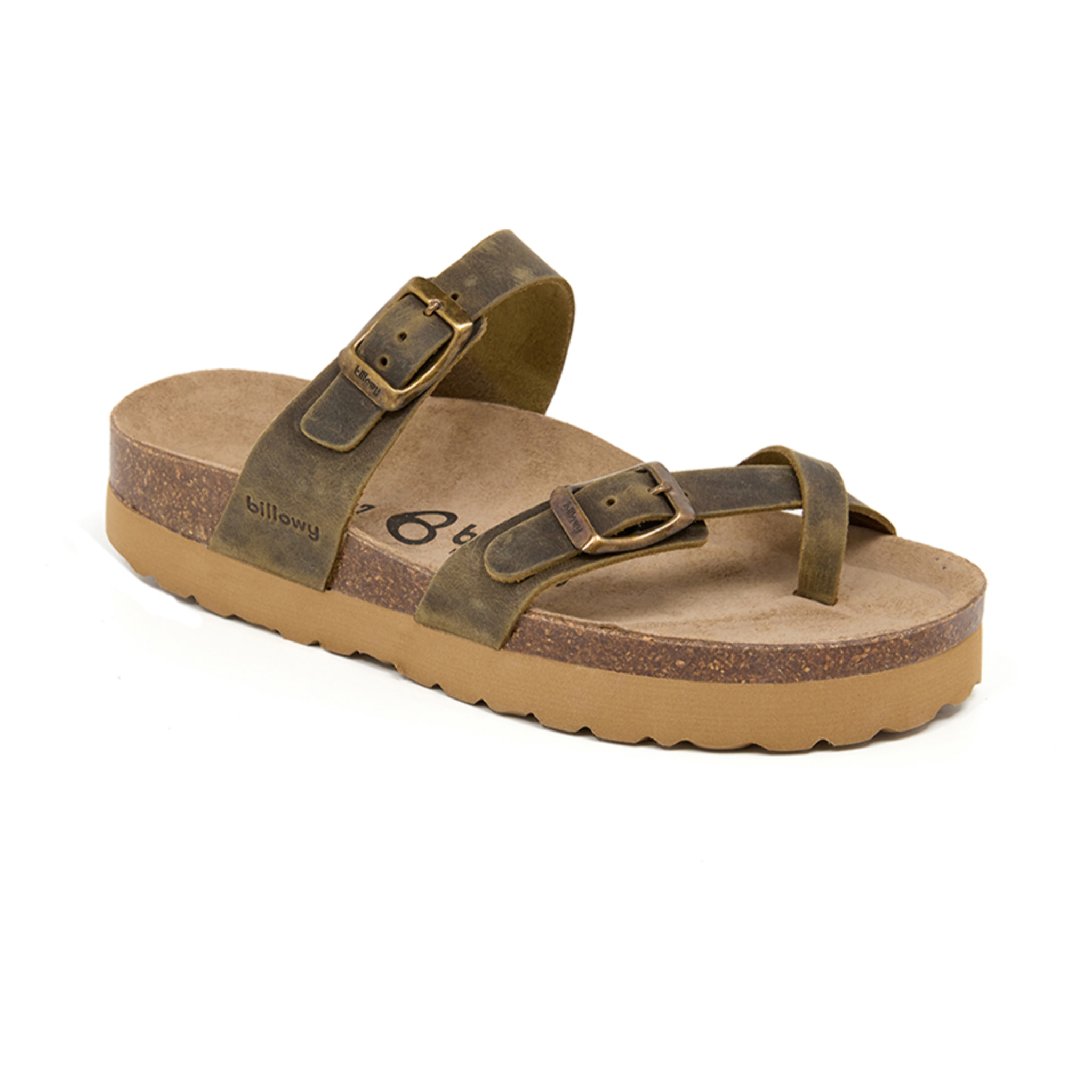 Sandalia plataforma BILLOWY CAQUI
