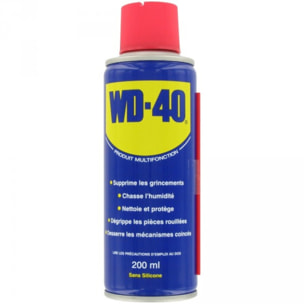 Huile lubrifiante WD40 Aerosol 200ml - 33002