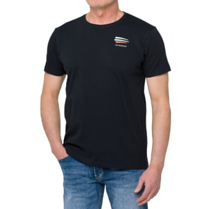 T-shirt in cotone 150 gr Hot Buttered Oceanik Nero