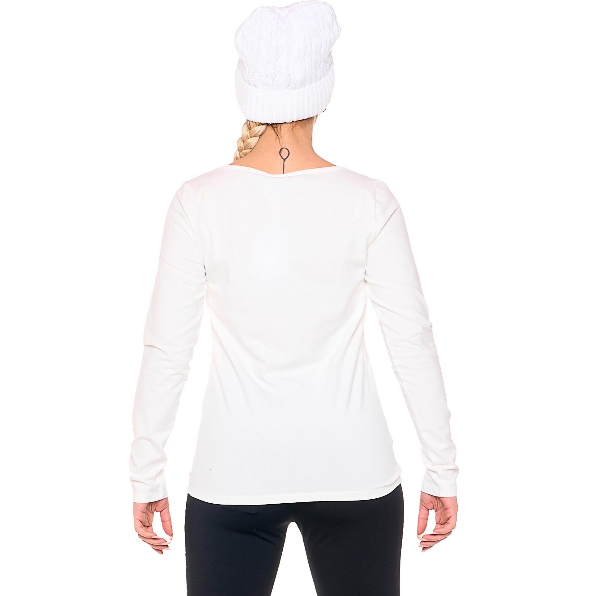 T-shirt a manica lunga da donna 'Black Ring'