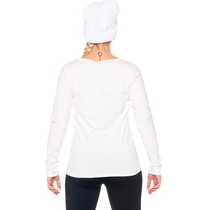 T-shirt a manica lunga da donna 'Black Ring'