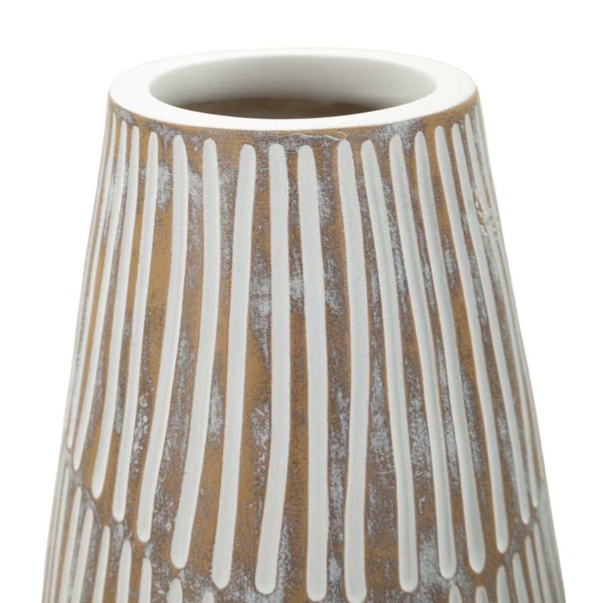 VASO RESINA HANOI CM Ø 17X47 (APERTURA CM Ø 6)