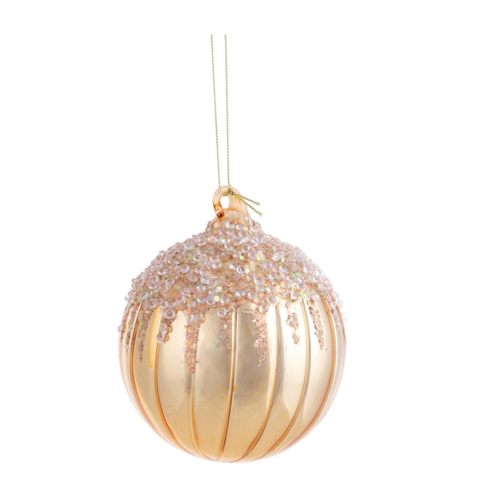 Sfera con Cristalli - Pezzi 8 - 10xH10x10cm - Bianchi Dino SpA