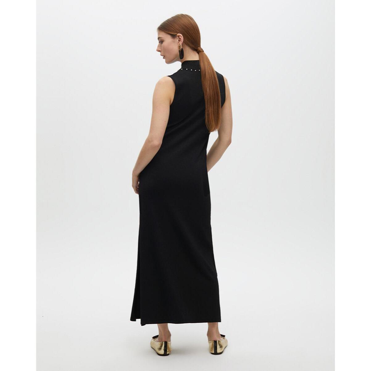 Vestito Lurex Collo Halter