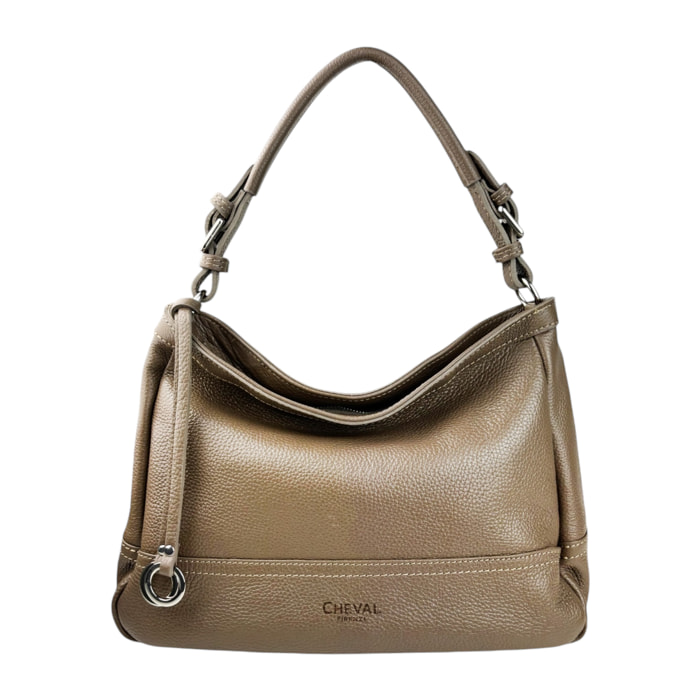 Bolso de Hombro Cheval Firenze Giuditta Gris Pardo