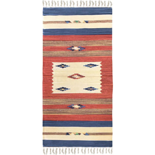 Tappeto kilim multiuso 100% cotone lavabile stuoia cucina passatoia corsia corridoio