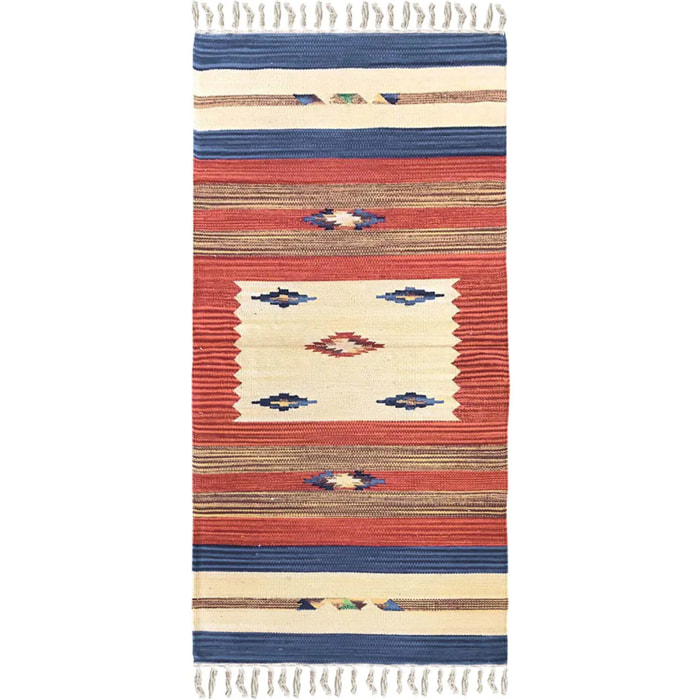 Tappeto kilim multiuso 100% cotone lavabile stuoia cucina passatoia corsia corridoio