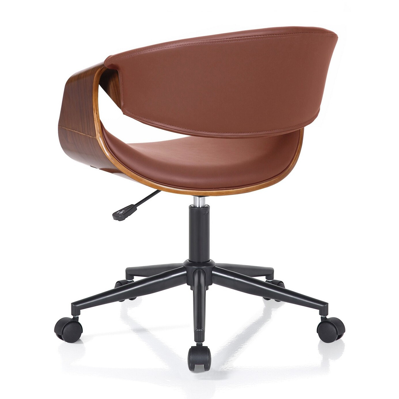 ORESTELUCHETTA poltrona da ufficio MICHIGAN DARK WOOD