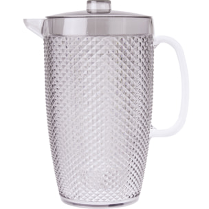 Carafe 2,5 L Excelsa – Diamond, Plastique Argenté