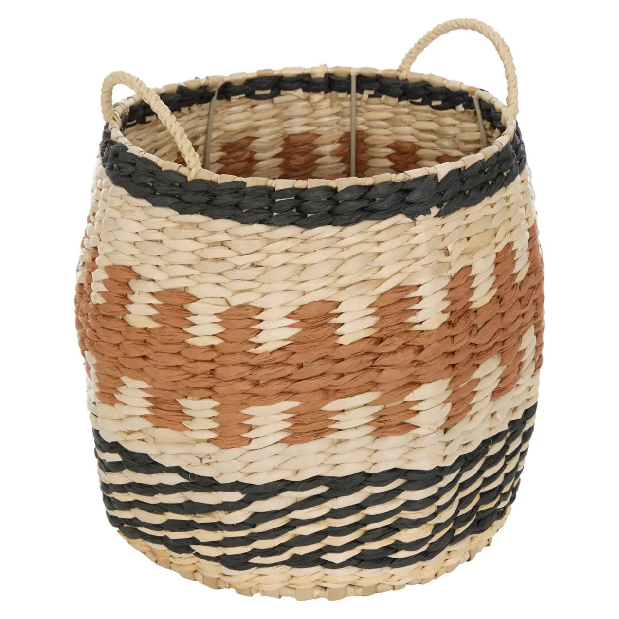 Paniers Wonja orange 32x32cm