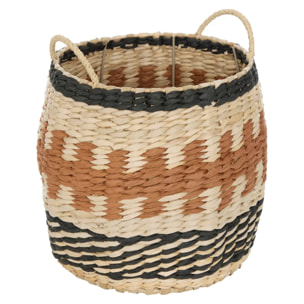 Paniers Wonja orange 32x32cm